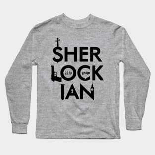 Sherlockian Teal Long Sleeve T-Shirt